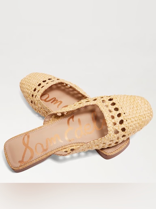 Sam Edelman Shoes - NEW WITH BOX! SAM EDELMAN Nola Mule Slide in Raffia